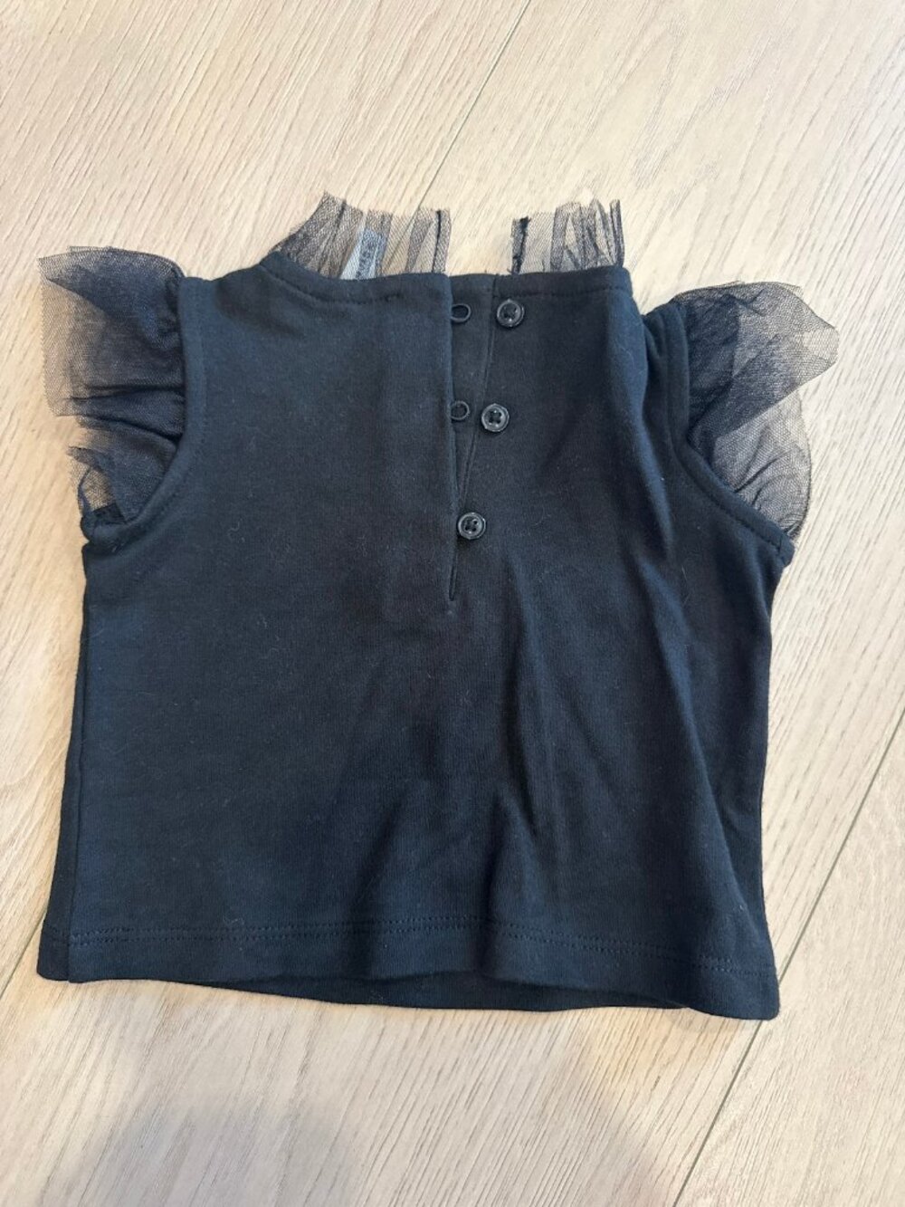 Janie and Jack Shirt 6-12M Black - Picture 4 of 5